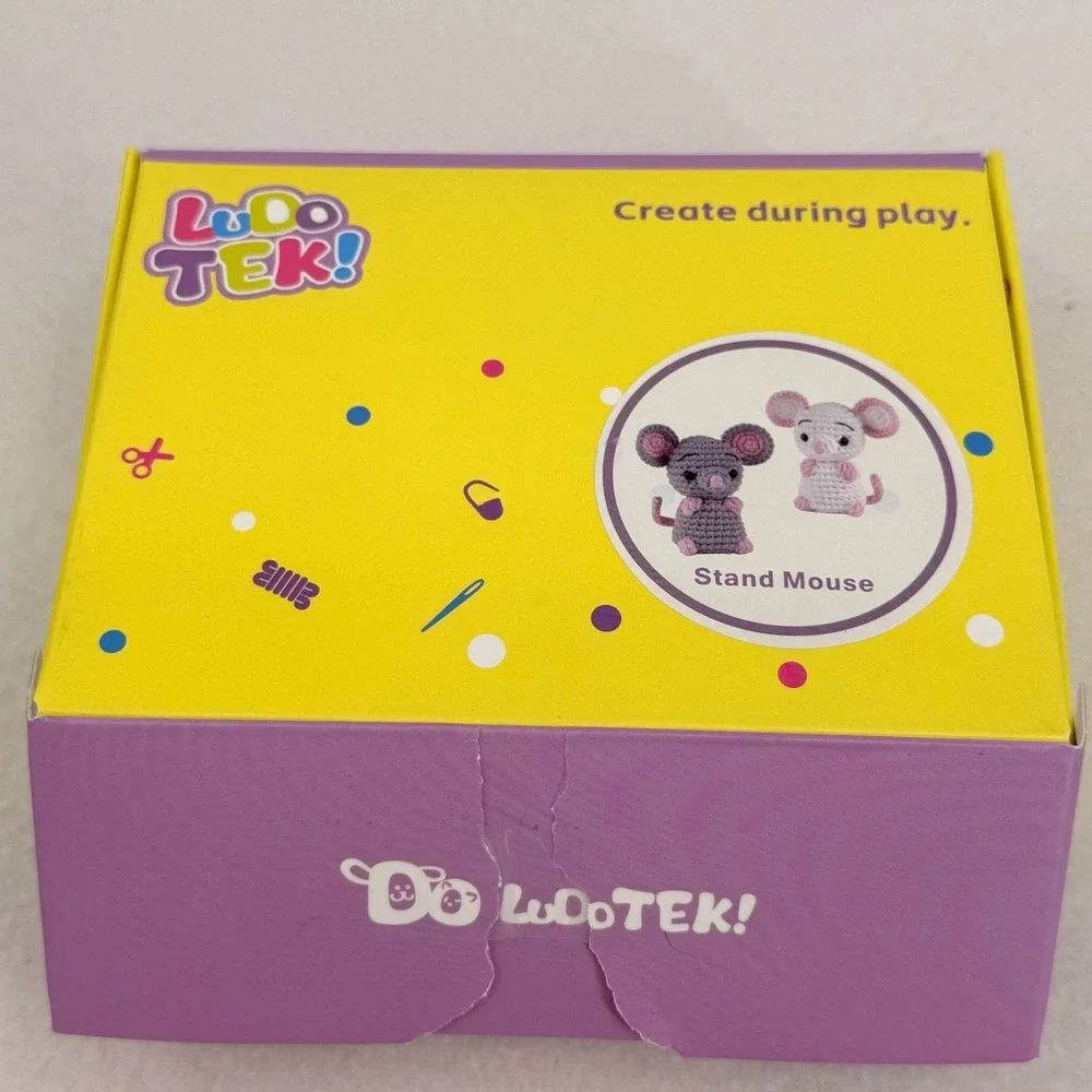 KroTek Beginner Crochet Kit with Yarn Hooks Stitch Markers and Video Tutorials